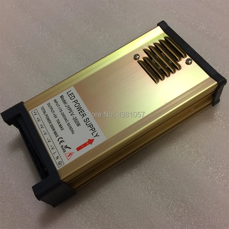 AC 220 В до 5V60A переключатель защиты от дождя мощность 5 в 300 Вт светодиодный наружный