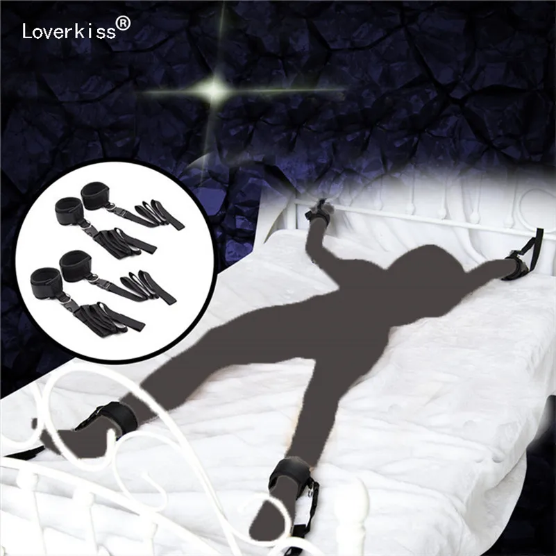 Under Bed Restraint BDSM Bondage Restraints Sex Handcuffs Eye Mask Strap Slave Adult Games Erotic Toys for Women Couple | Красота и
