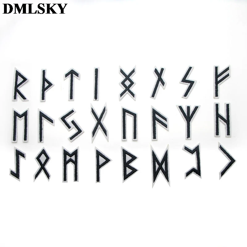 DMLSKY 24 шт./компл. искусственная железная нашивка на патчи с аппликацией мультяшный