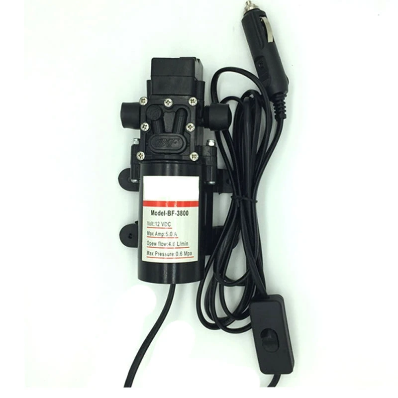 Купить Портативная автомобильная электрическая прокладка для стиральной машины, водяной насос высокого давления 12 в 100 Вт 160psi