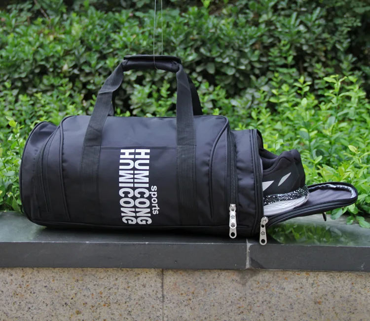 Black Shoe bag L Горячая распродажа Новое поступление нейлоновая водонепроницаемая сумка для Йога-коврика для мужчин и женщин спортивная Портативная сумка на плечо для женщин для спортивного зала и фитнеса сумки - Цвет: Black Shoe bag L