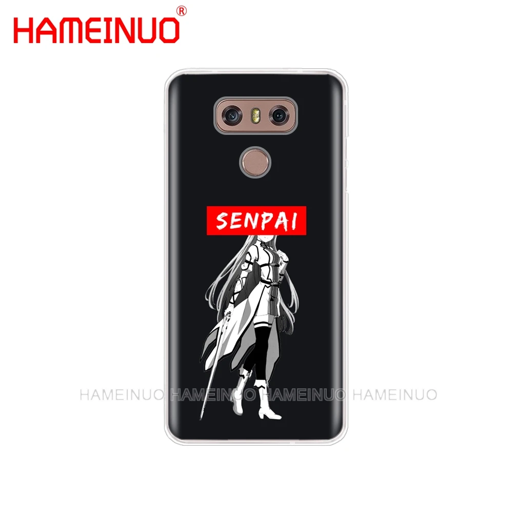 HAMEINUO Sugoi Senpai аниме waifu чехол для телефона LG G7 Q6 G6 MINI G5 K10 K4 K8 2017 2016 X POWER 2 V20 V30