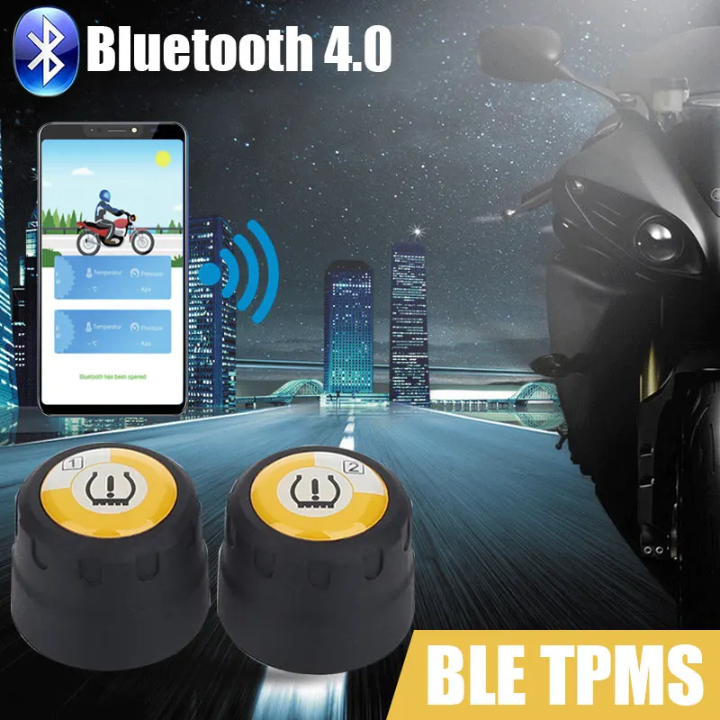 2019 bluetooth соединение монитор давления мотоцикла беспроводной Tpms мобильный