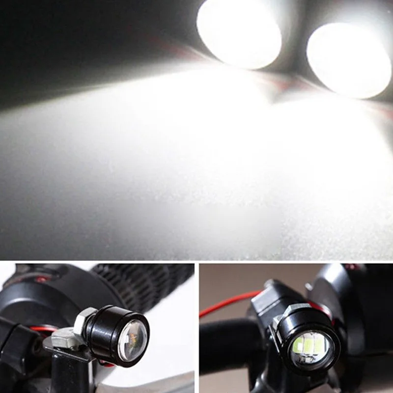 2 шт. светодиодсветильник мотоциклетные фары 12 в 120 лм 5630 3smd|Передние LED-фары для