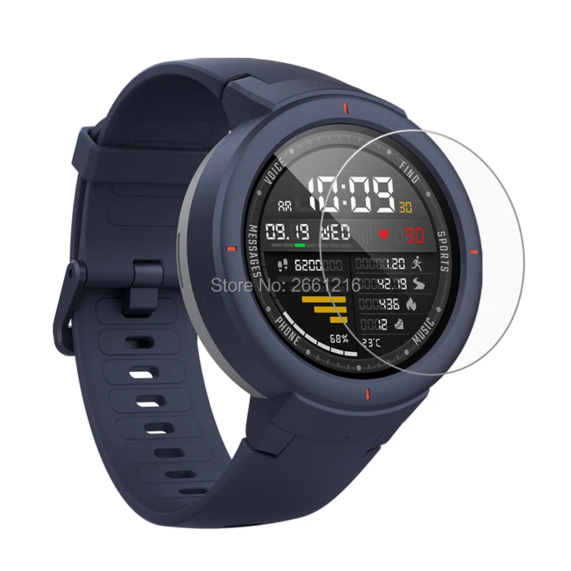 2 шт./лот для Xiaomi Huami Amazfit Verge 3 Sports Smart Watch Закаленное Стекло 9H 2.5D Защитная пленка