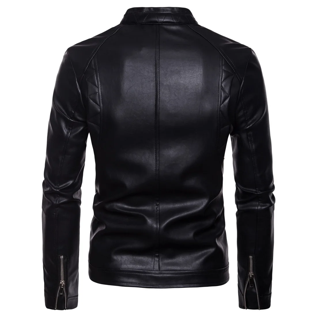 

Men's Motorcycle Biker Jackets fashion top Dropshipping high-grade Leather Coat Men Outerwear Male Jacket Mens Brand Clothes