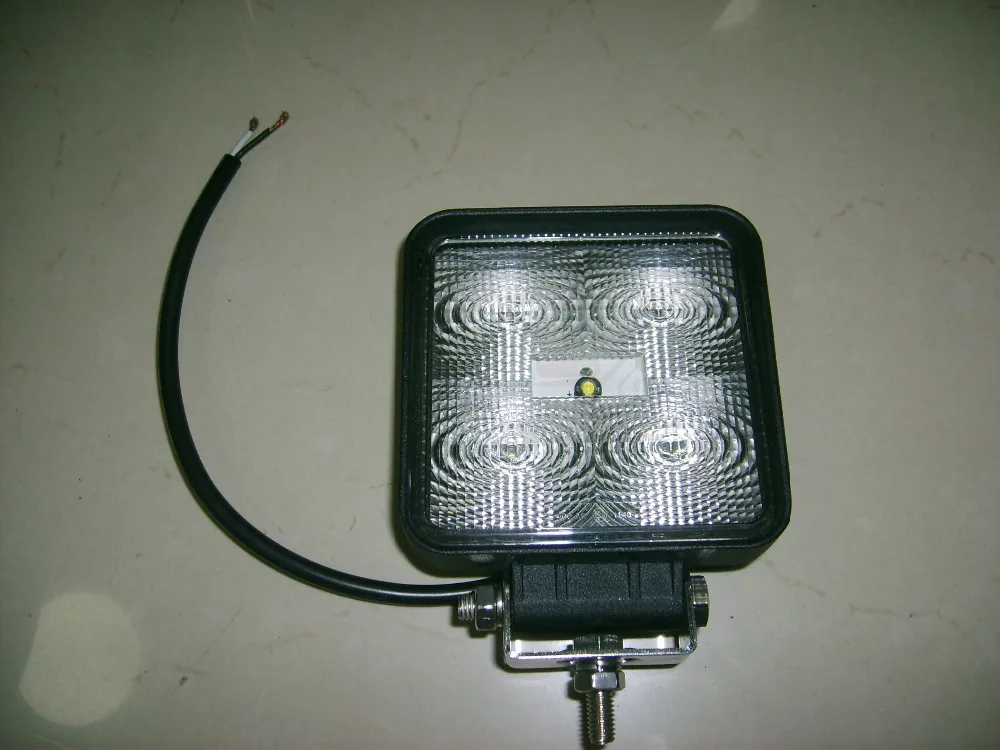 1 шт. супер яркий водонепроницаемый квадратный светодиодный светильник 12 в 24 15 Вт