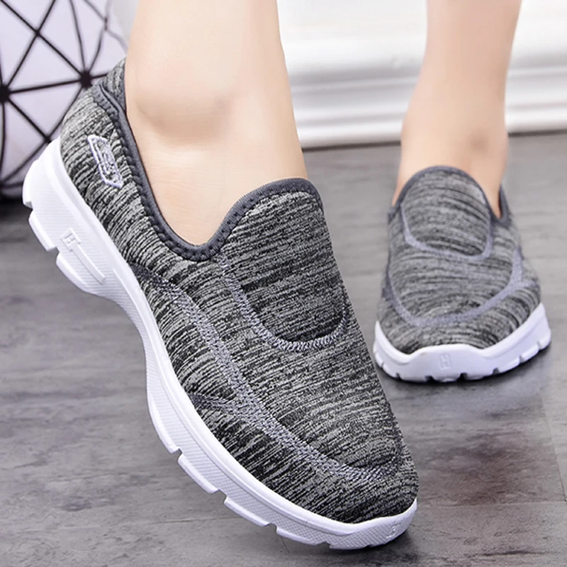 Кроссовки Модная дышащая мягкая удобная обувь Женская schoenen vrouw zapatillas mujer B11D |