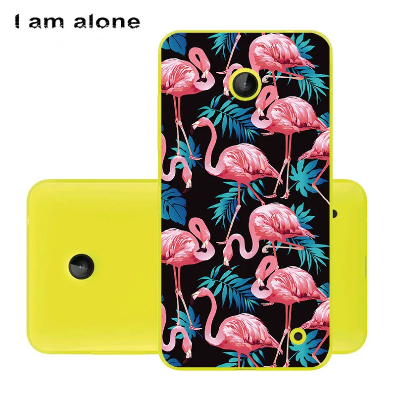 PC KK12 Чехлы для телефонов I am alone для microsoft Nokia Lumia 630 4,5 дюйма, жесткий пластиковый мобильный Модный Цветной чехол для Nokia 630 - Цвет: PC KK12