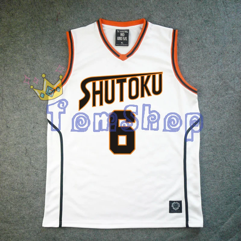 Аниме KUROKO'S Баскетбол Kuroko no Basuke Косплей Shutoku школа #10 Takao Kazunari ведущий Джерси