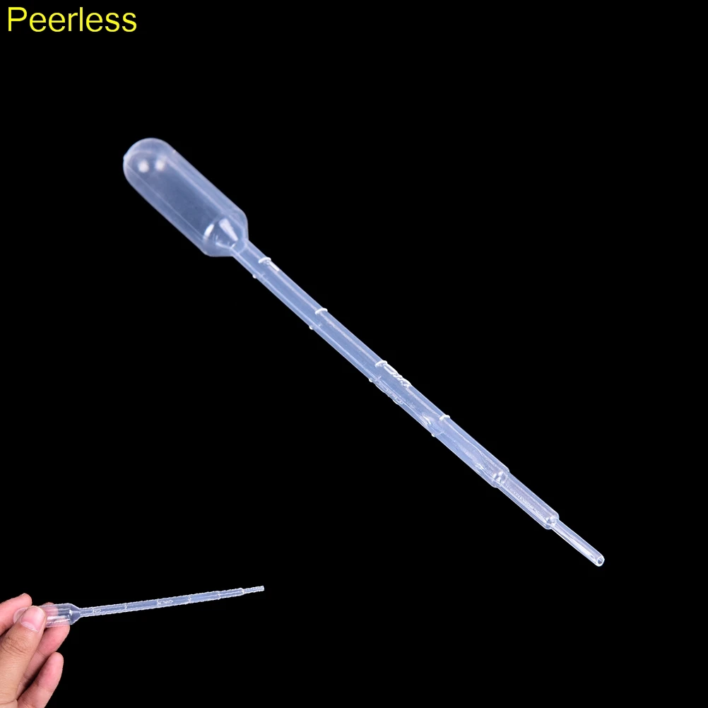 Peerless 100 шт. 1 мл одноразовые пластиковые пипетки для глаз набор градиентные химии