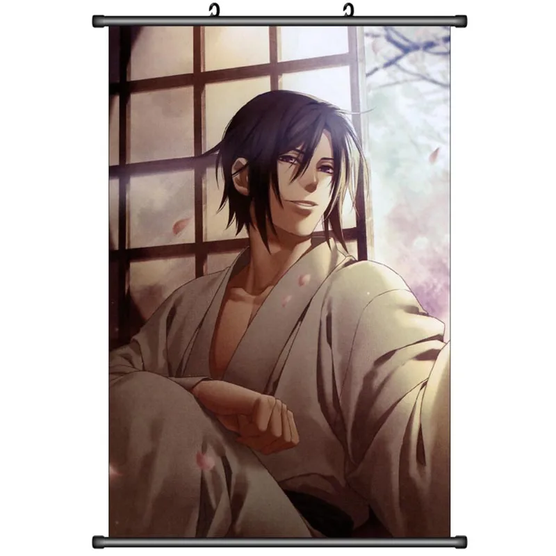 Японский аниме декоративный Рисунок Hakuoki Toudou Heisuke &amp Harada Sanosuke Yamanami Keisuke домашний