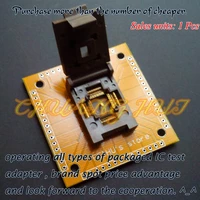 qfn56 test socket dfn56 qfn56 mlf56 wson56 socketadapter size8x8mm pitch0 5mm