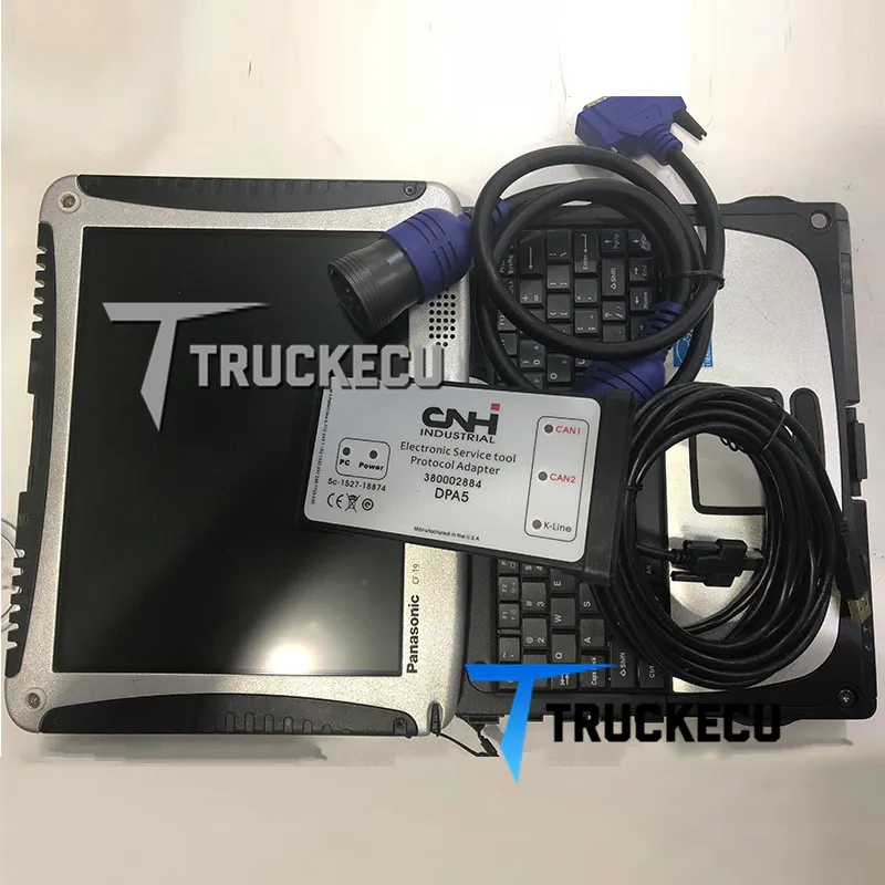 CF19 ноутбук + CNH EST электронный инструмент обслуживания dpa5 V9.0 инженерный уровень