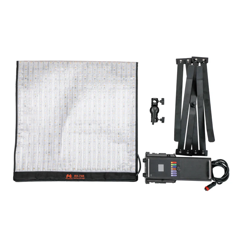 Светодиодный RGB светильник FalconEyes 300 Вт для фотосъемки гибкий светодиодный рулон