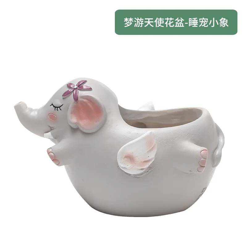 Милый мультфильм животных корги слон жираф кролик Лев в форме сочный кактус