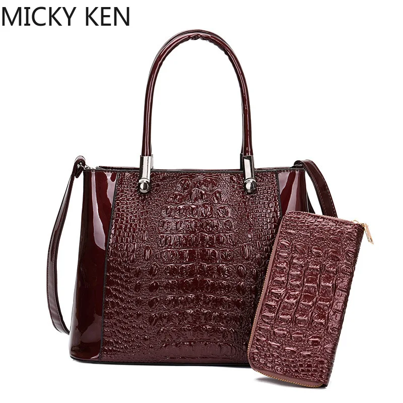 2019 новые сумки с крокодиловым узором модные трендовые тисненые женские через
