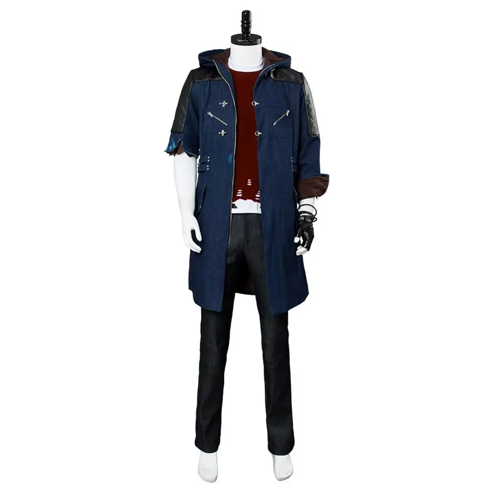 Полный набор DMC 5 Nero, для косплея костюм DMC куртка Nero наряд Для мужчин взрослых Хэллоуин Карнавальный Костюм Детский костюм для вечеринок на заказ