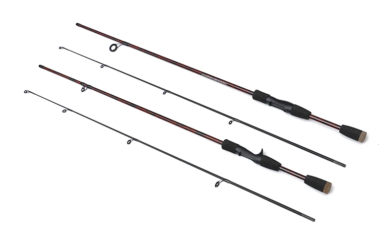 Fishing rod travel ultra light casting spinning lure 3g-21g M Power Rod 1.8m 2 section