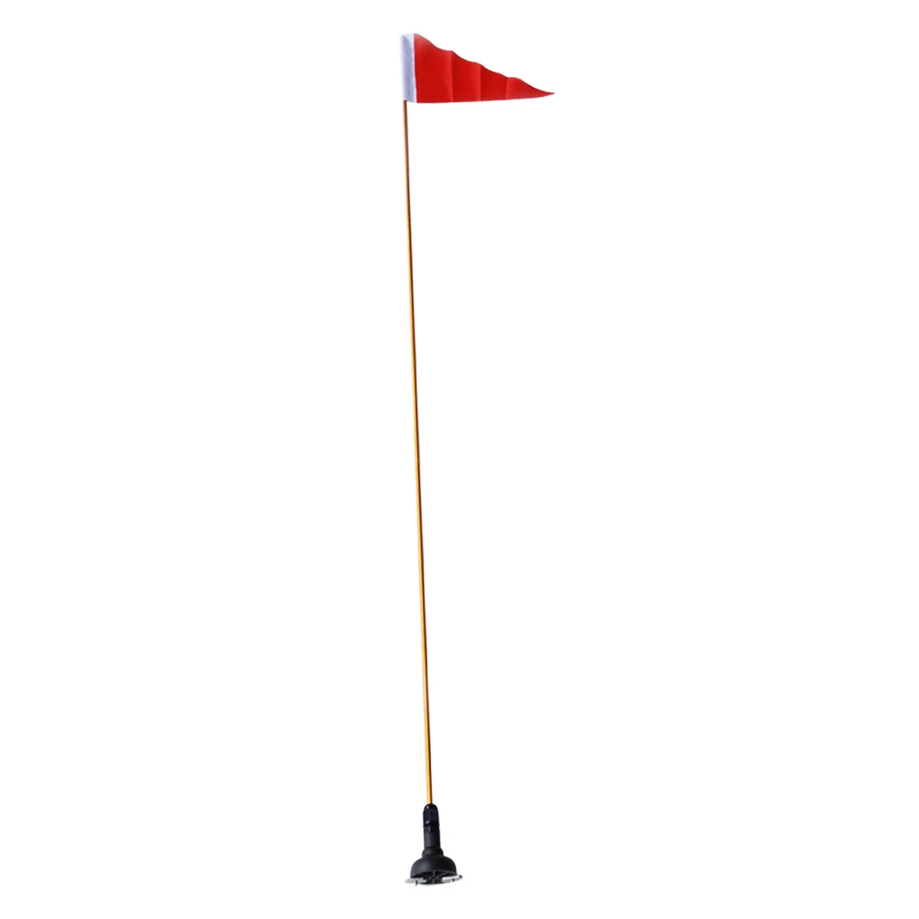 Защитный Телескопический Флаг Для Каяка 47 дюймов с универсальным рельсовым