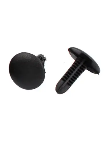 2018 100 шт. стайлинга автомобилей отверстие двери push винтовой зажим выстроились