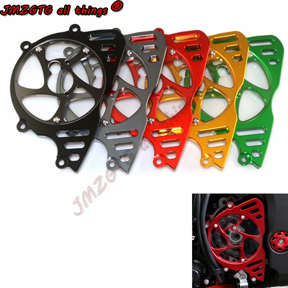 Motorbike CNC Aluminum Front Sprocket Chain Guard Cover Left Side Engine For KAWASAKI Z1000 Z1000SX | Автомобили и мотоциклы