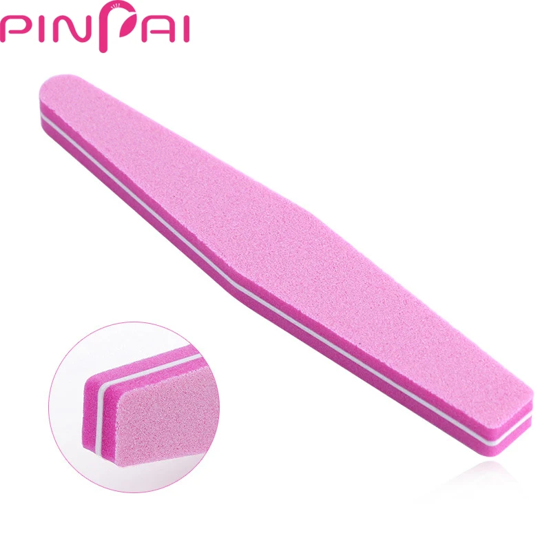 3 шт. водостойкая ромбовидная губка для полировки ногтей | Красота и здоровье