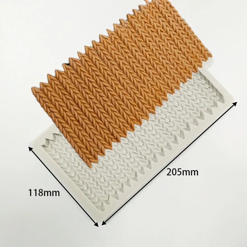 LY-0018-Knitted свитер силиконовые формы-DIY выпечки инструменты набор для с шоколадом