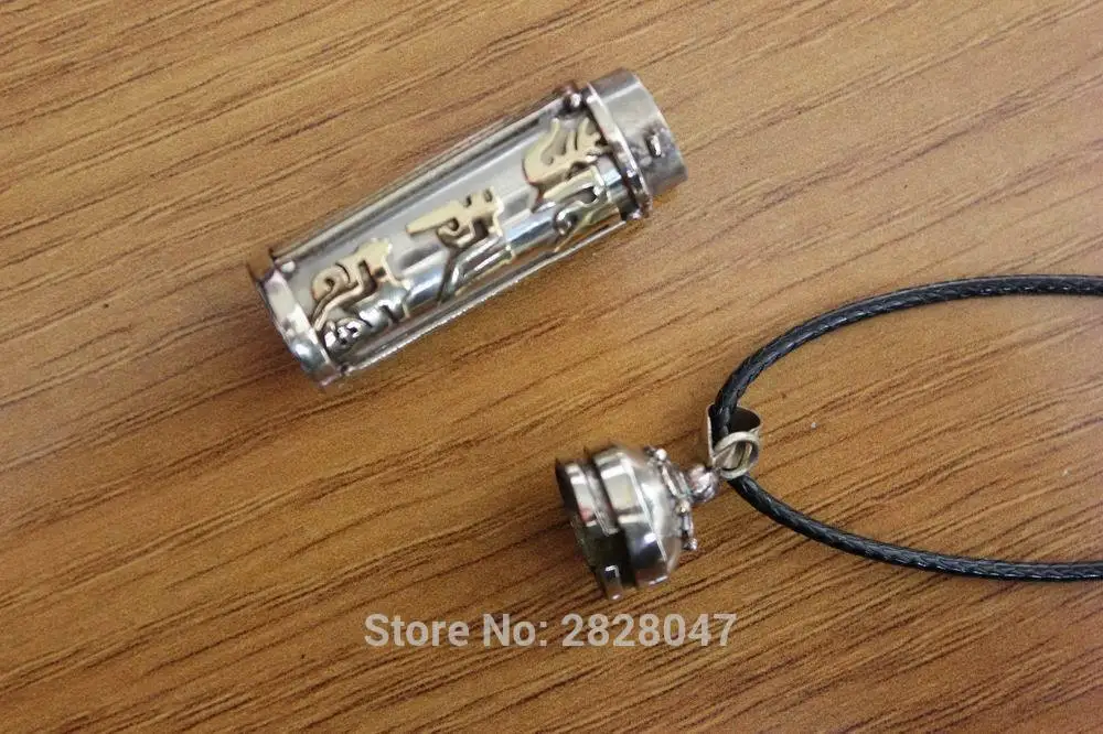 PN608 тибетские ювелирные изделия медная буддийская молитвенная коробка с шестью