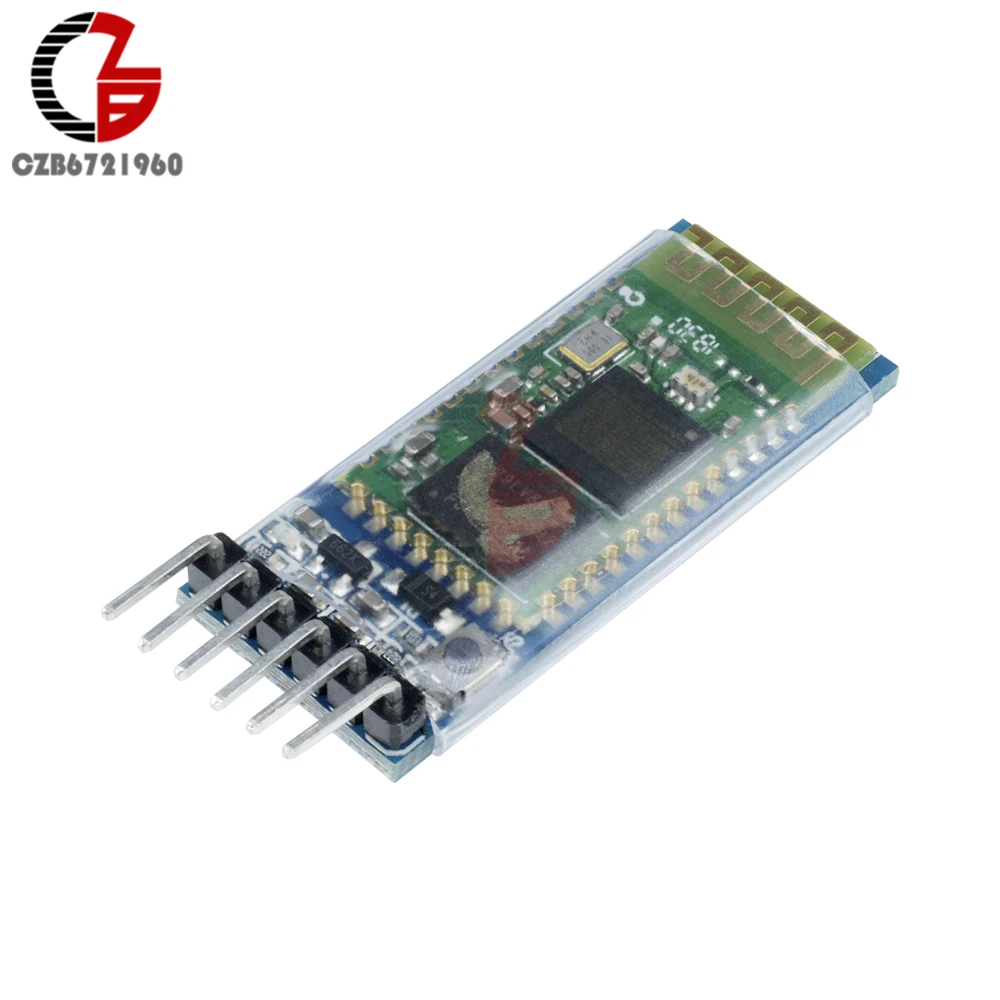 HC05 HC-05 Master Slave 6Pin JY-MCU анти-обратный беспроводной Bluetooth RF приемопередатчик серийный модуль 3,3 В для Arduino