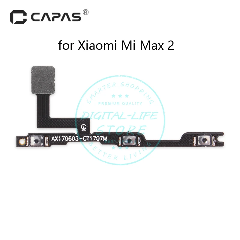 Кнопка включения/выключения громкости для Xiaomi Mi Max/ Max 2 кнопка переключения