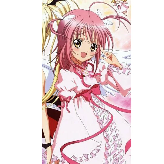 Хинамори Аму косплей парик Шуго Чара! Ролевые игры концерты с розовыми волосами