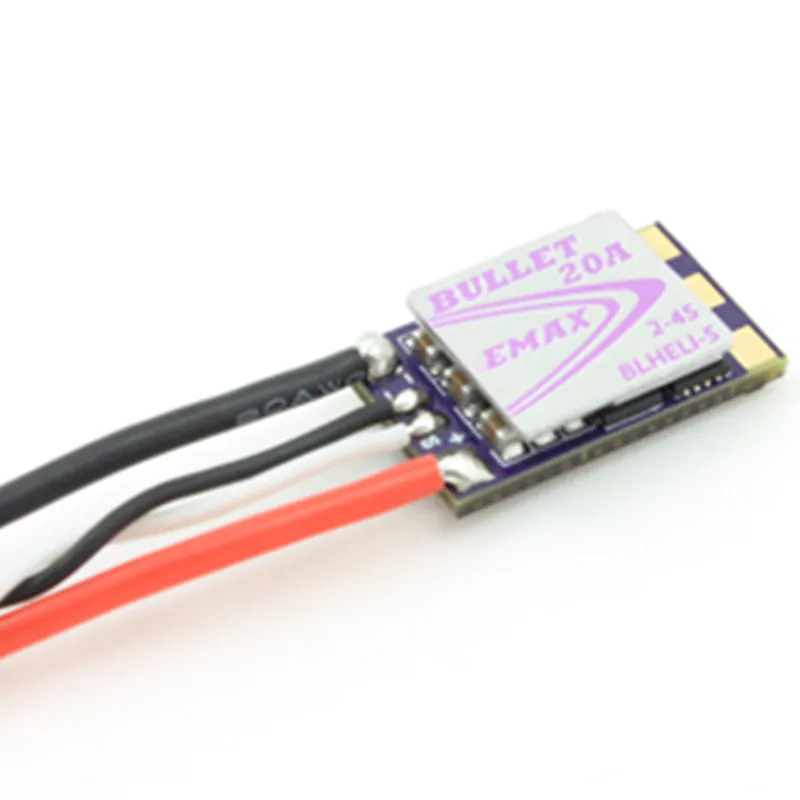EMAX Оригинальный Новый BLHeli S DSHOT Bullet FPV ESC 6A 12A 15A 20A 30A 35A s контроллер скорости|speed