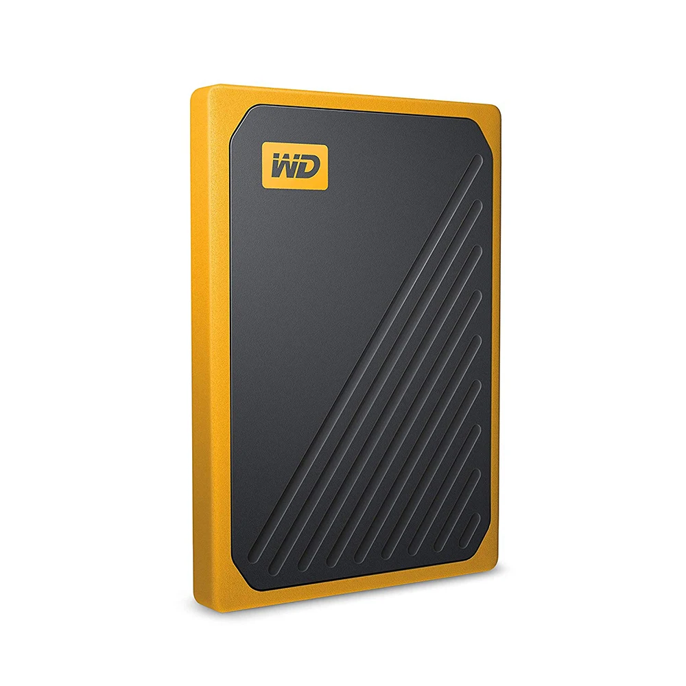 Портативный внешний накопитель Western Digital My Passport Go 500 Гб ТБ SSD янтарный USB 3 1