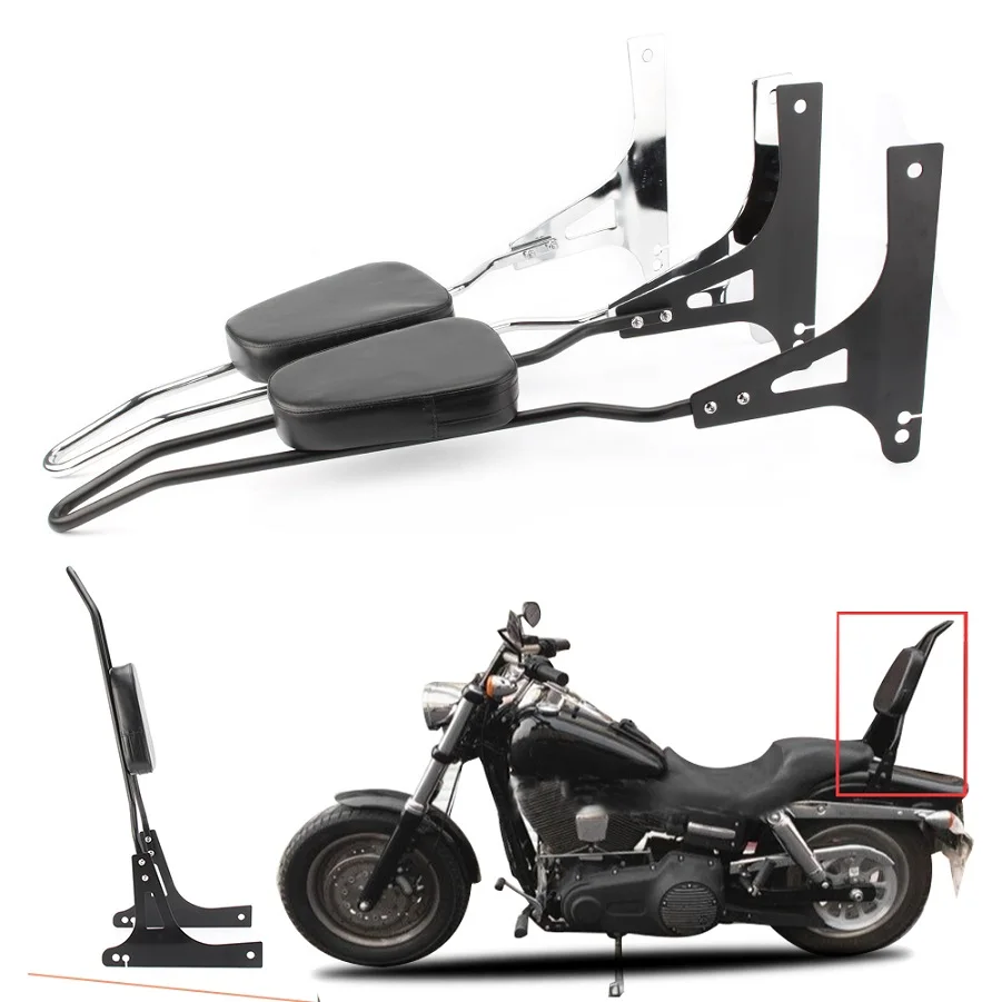Спинка мотоцикла для Harley Davidson Street Bob FXDB Super Glide Custom FXDC 2011 2012 2013 2015|Защита от падения|