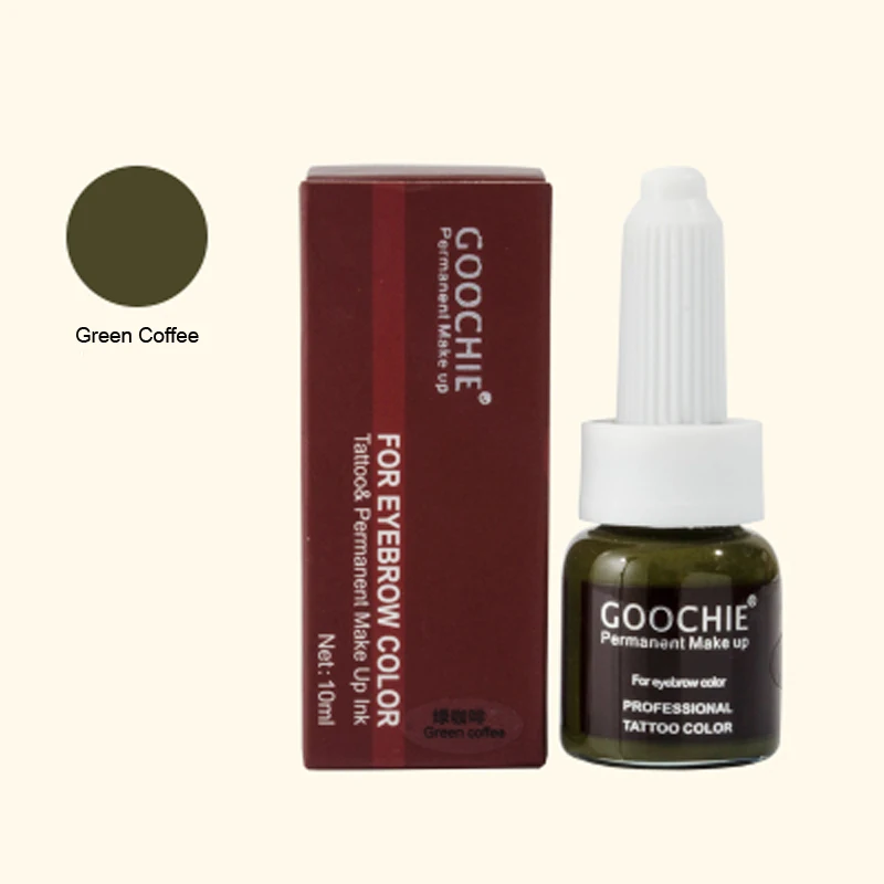 Перманентный макияж для бровей пигмент тату микроблейдинг чернила макияжа