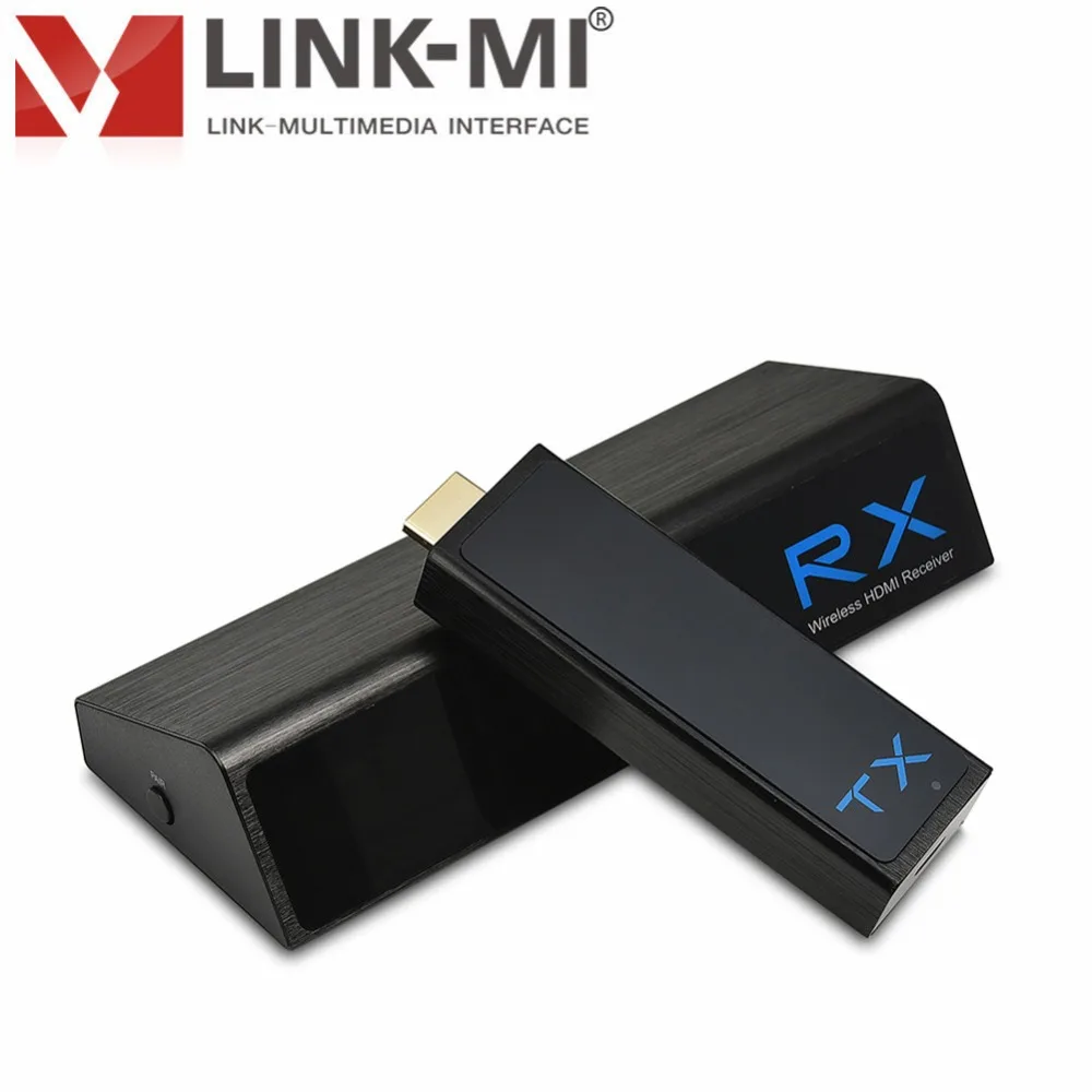 LINK-MI WL104 HDMI удлинитель 1080p 30 м 60 ГГц WIFI Технология беспроводной передатчик и