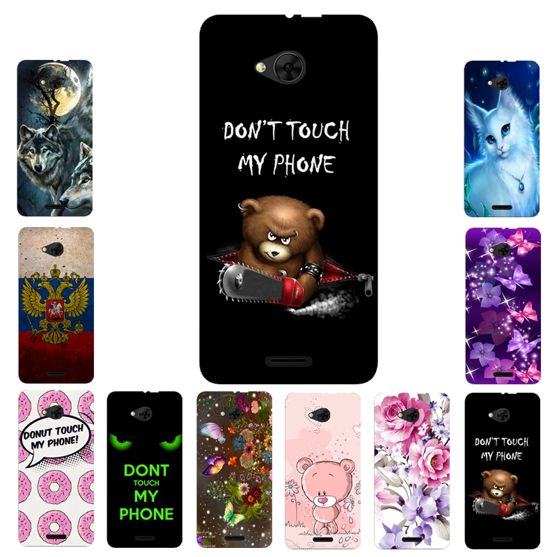 Прекрасный чехол с красивым узором кошек для BQ 5340.