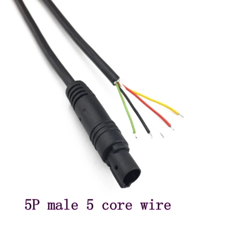 Автомобильная камера заднего вида 5 core 5P male line изображение автомобиля задний удлинитель