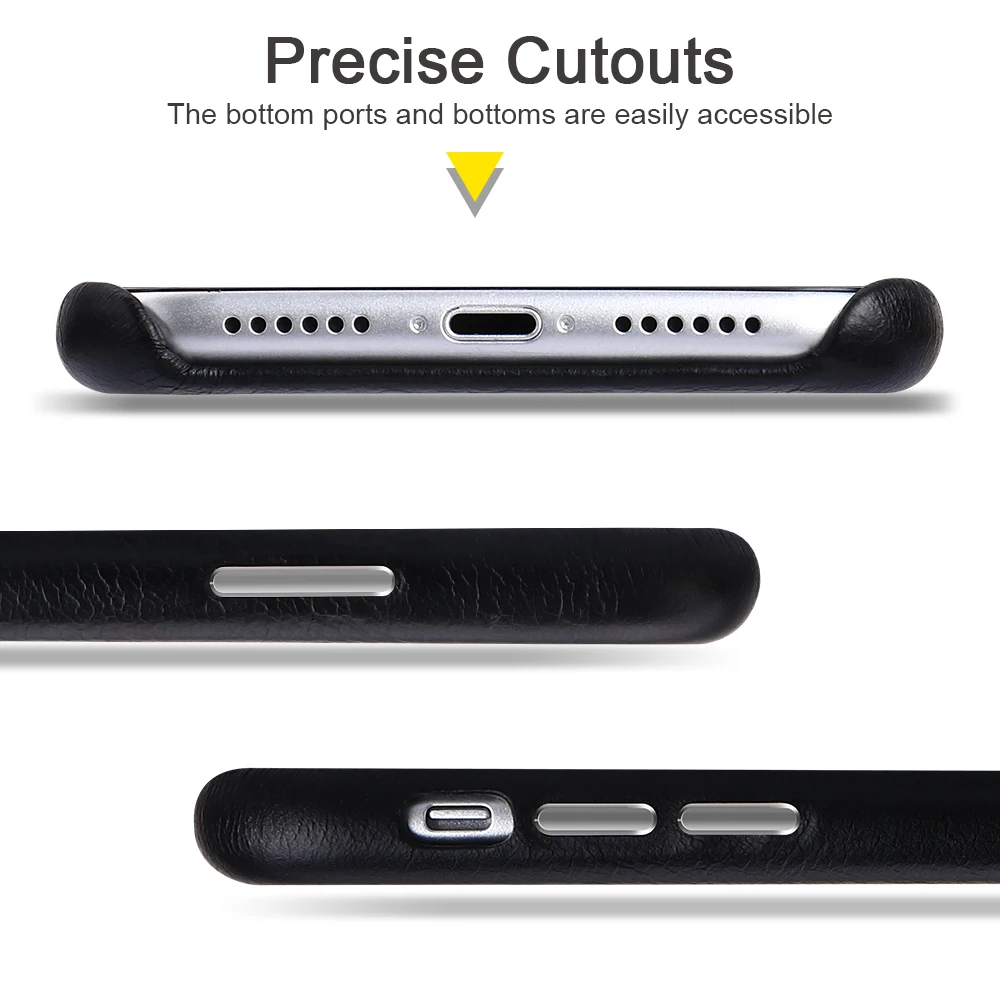 Jisoncase Чехол для Телефона iPhone XR кожаный чехол 6 1 дюйма Роскошный телефона