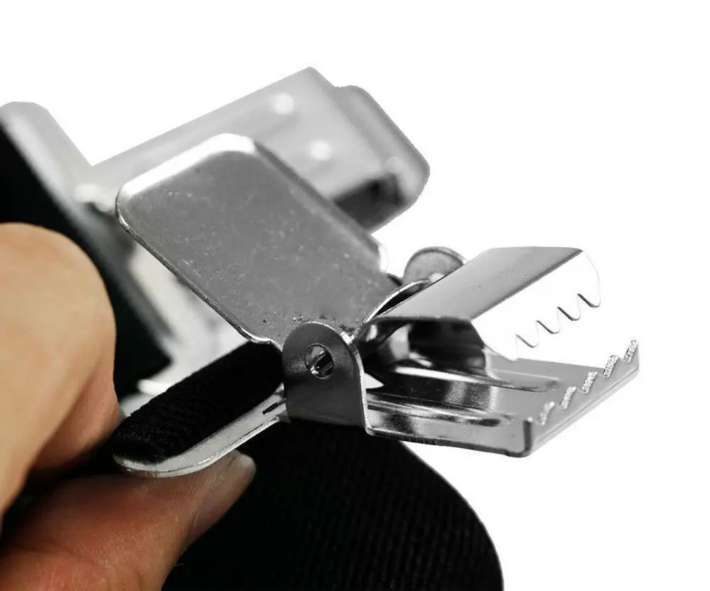 Простые тяжелые Эластичные подтяжки для мужчин и женщин ширина 50 мм черные 3