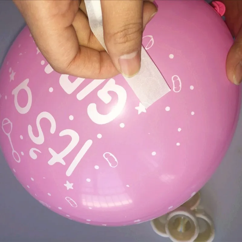 Наклейки для воздушных шаров 200 шт. клейкие свадьбы дня рождения воздушные шары