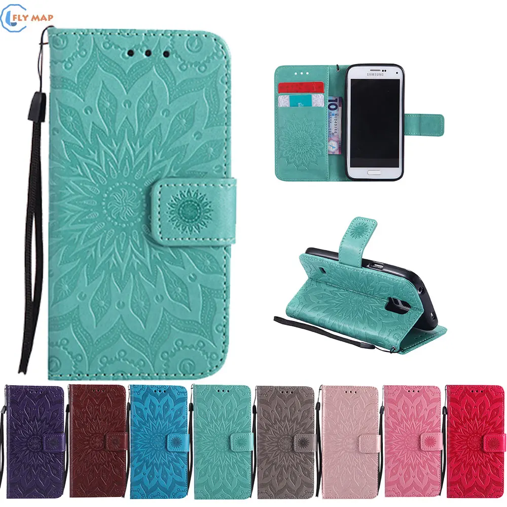 Чехол для Samsung Galaxy S5 Mini S 5 S5Mini кошелек флип чехол телефона из искусственной кожи