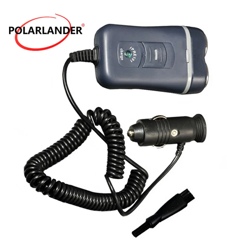 Автомобильный уход за кожей лица Черный электрическая бритва с двойным лезвием