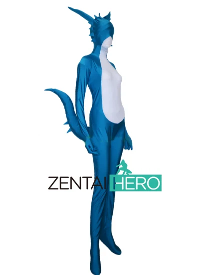 Бесплатная доставка DHL оптовая продажа для взрослых крутой синий и белый дракон