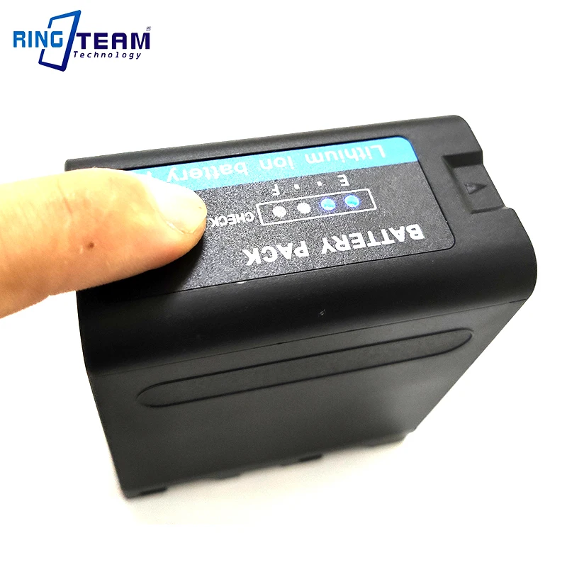 7,4 V 8800mAh NP-F990 Аккумулятор заменяет NP-F970 F950 F550 F750 для цифровых камер sony видеокамеры/лампы/Мониторы