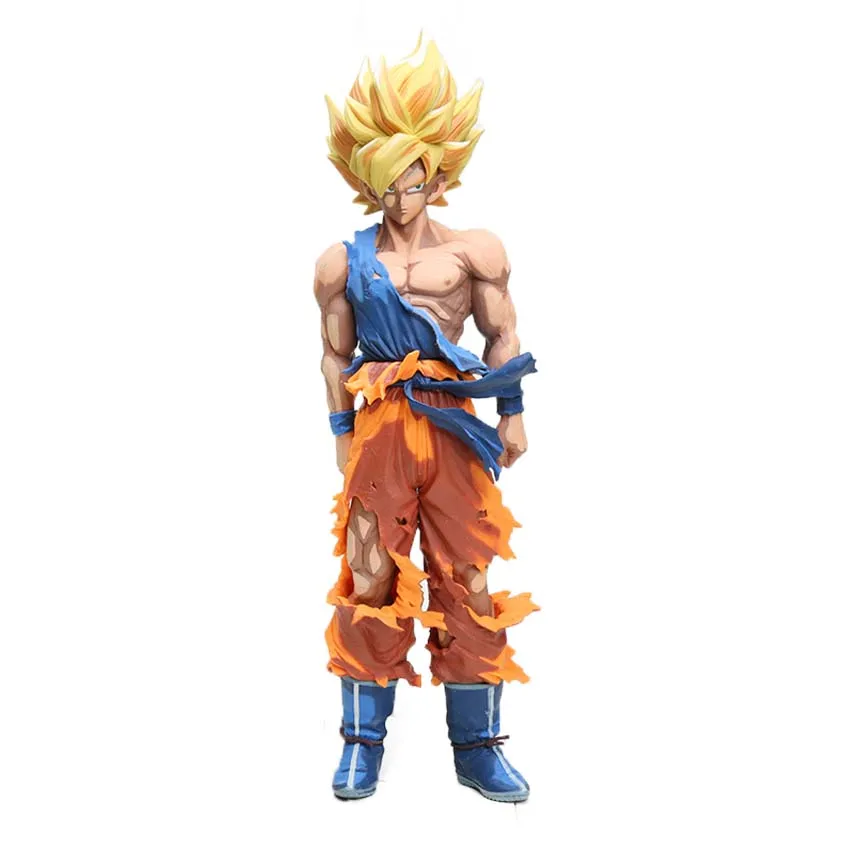 manga 34cm goku Мастер звезды кусок 23-34 см манга размеры Dragon Ball Z Вегета Сон Гоку сон Гохан ПВХ фигурка MSP модель куклы бриквидс - Цвет: manga 34cm goku