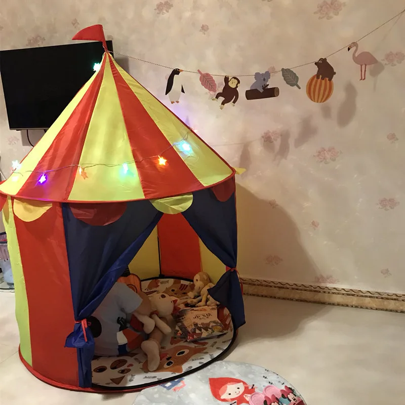 Детская палатка, игрушечная палатка для детей, розовый, голубой, игровой домик, для улицы/дома, забавные игрушки, замок, вилла, складные игровые палатки, игрушки для детей