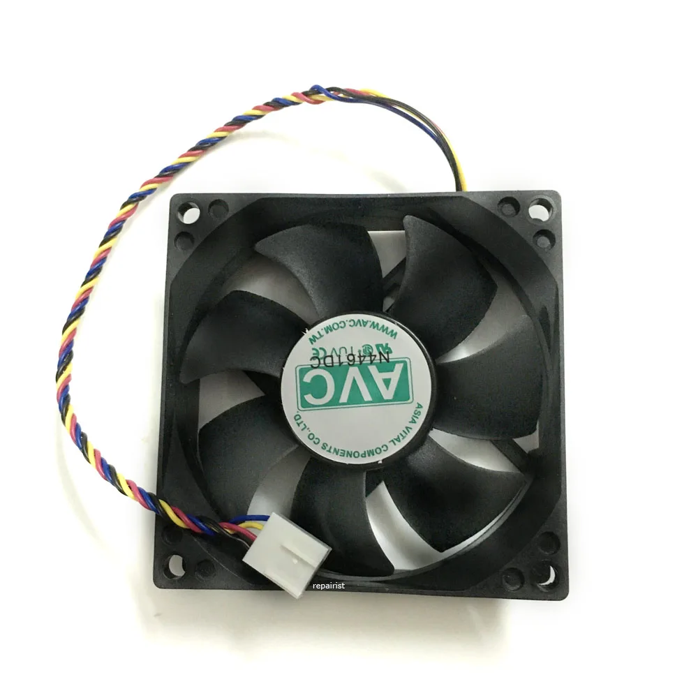 Чехол кулер для процессора компьютера DS080125R12U 12 В 0 7a 80 мм * 25 тихий вентилятор