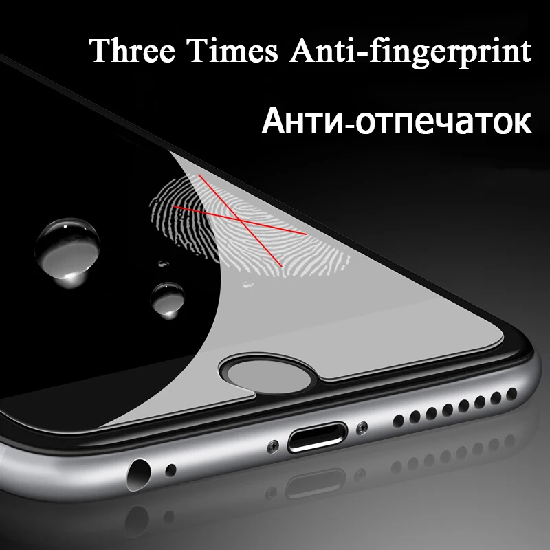 Tomkas Защитные пленки для экрана закаленное стекло iPhone X 5 6 7 8 Защитное на стекле 6s
